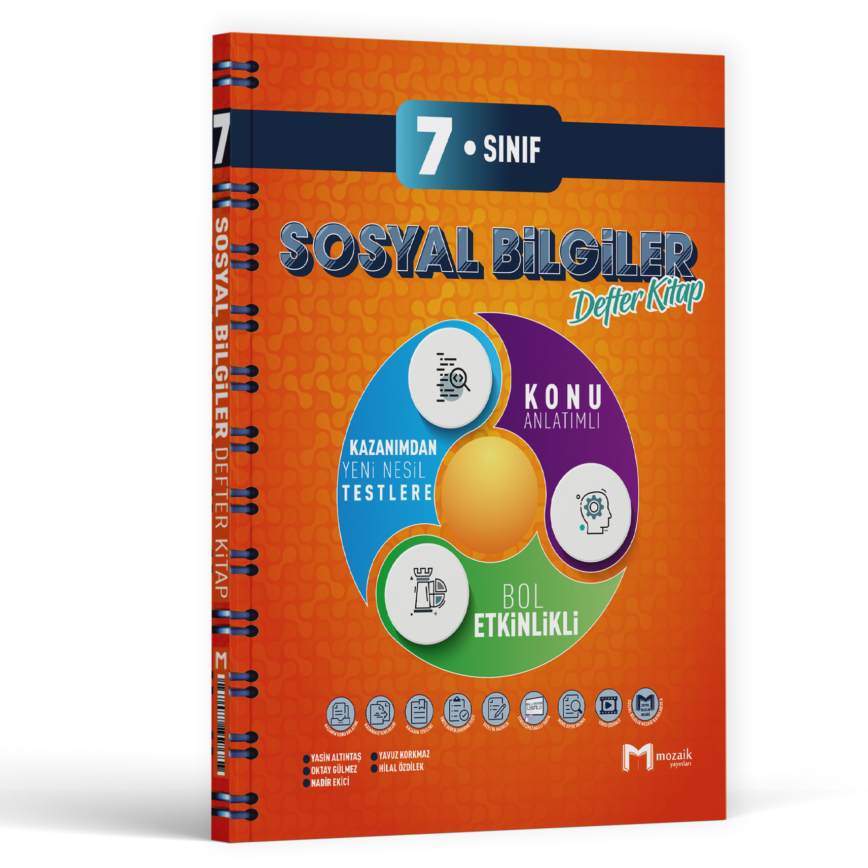7.SINIF MOZAİK DEFTER SOSYAL BİLGİLER - 2025-26